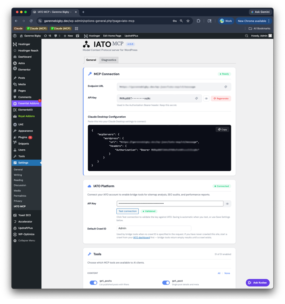 IATO MCP WordPress